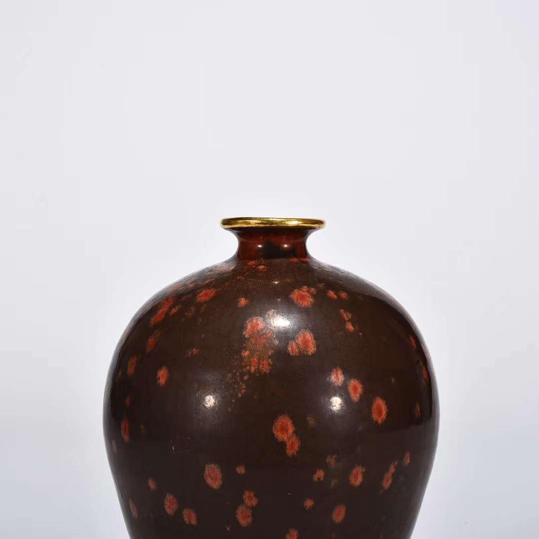 BE941 薩摩焼 勇仙作 色絵金彩花鳥図獅子耳 大香炉 高さ45cm 【公式通販】