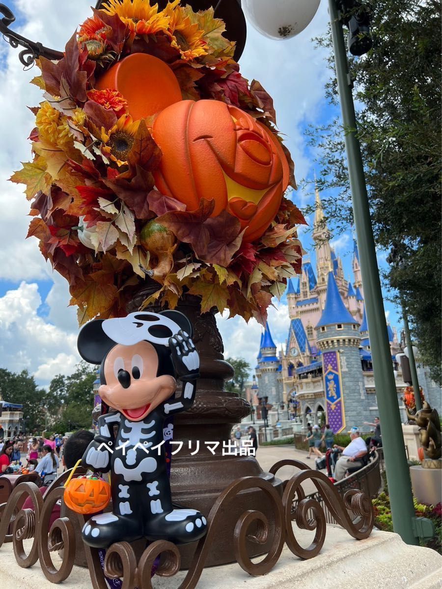 ミッキーマウス スケルトンスタイル ハロウィン ポップコーンバケット