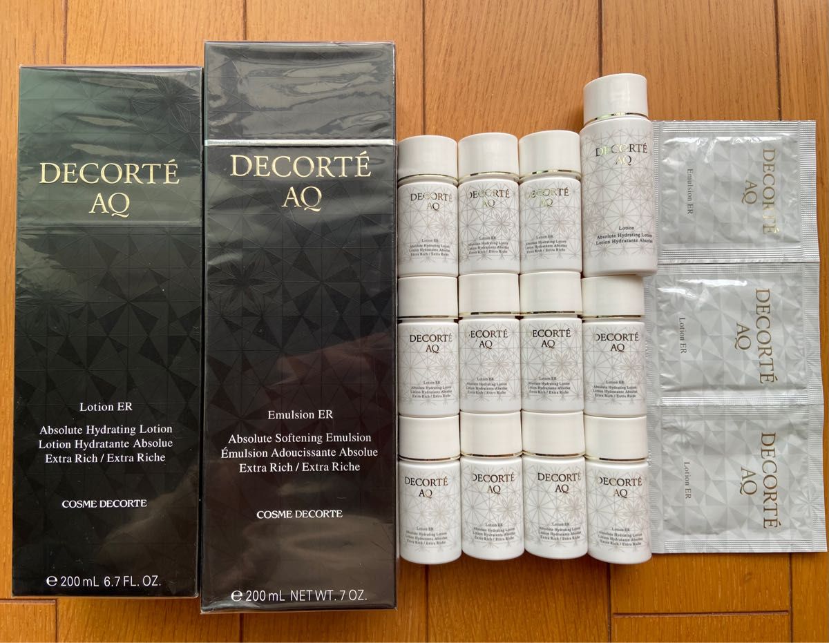 新品 未開封 コスメデコルテ AQ ローション ER エマルジョン ER 化粧水