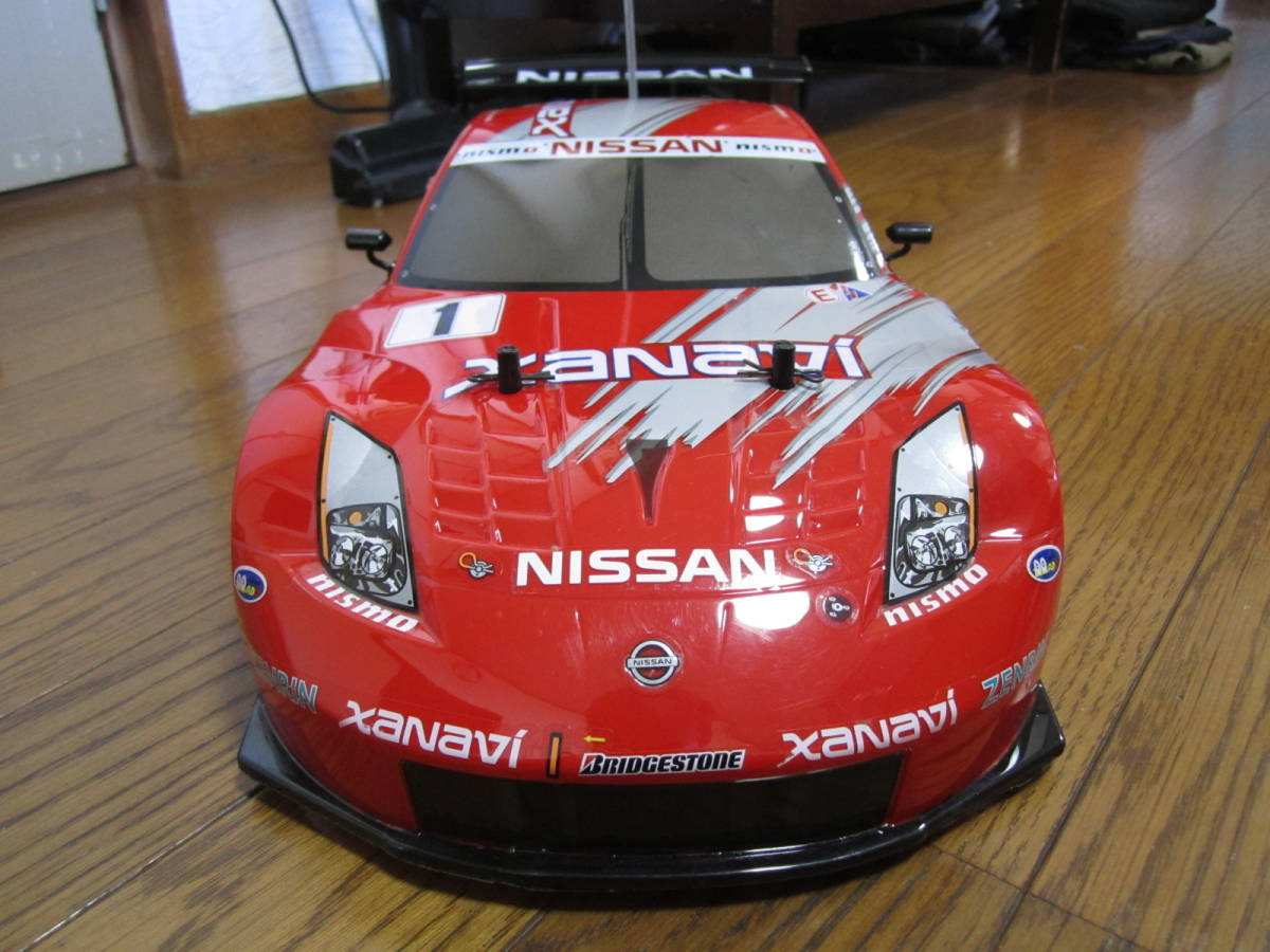 すぐ遊べる全部セット 1/10 RC ザナヴィ ニスモ Z ワイド TT-01
