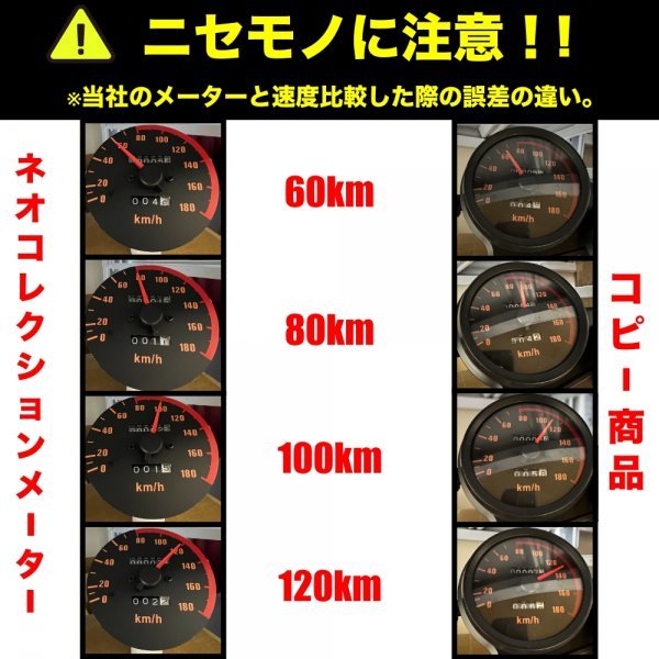 コピーに注意！！CBX400F NC07 / CBX550F メーター