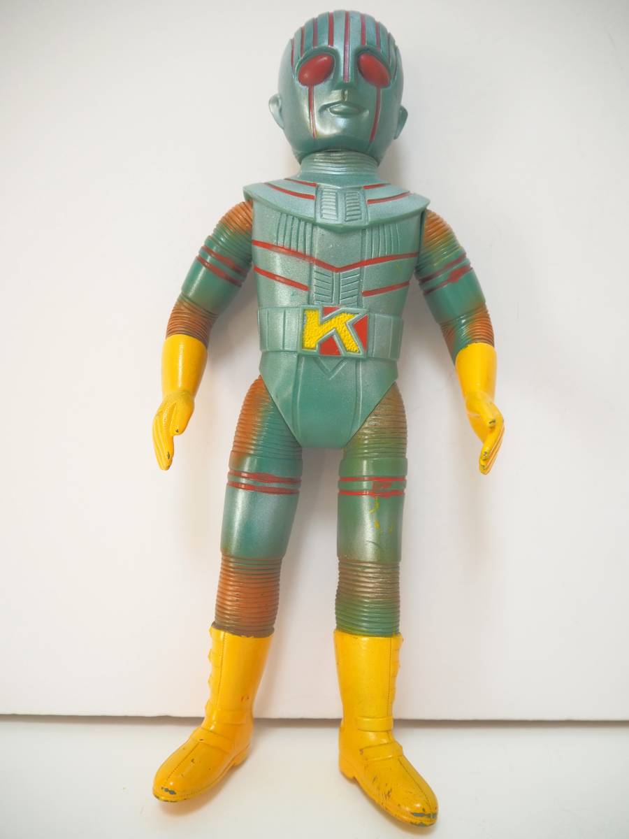 Yahoo!オークション - ロボット刑事 ソフビ 旧バンダイ 当時物 昭和レ