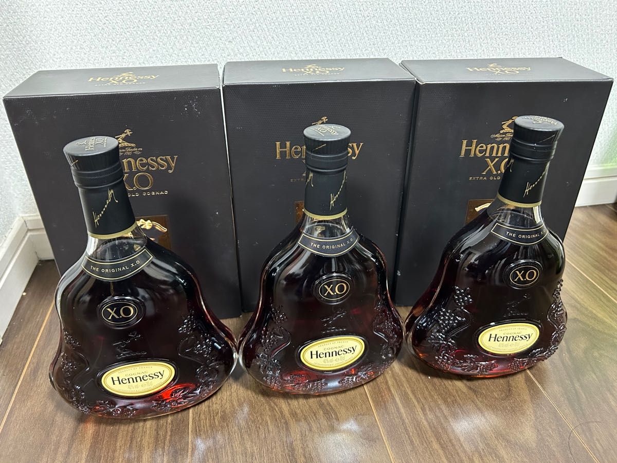未開栓】Hennessy ヘネシー XO 黒キャップ 700ml 40％