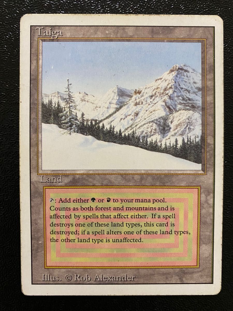 MTG Taiga 3ED英 1枚 MTG Taiga 3ED英 1枚 MTG Taiga (英 1枚) 3ED
