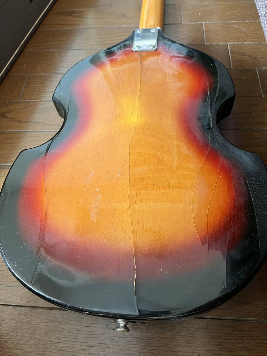 Yahoo!オークション - 稀少品【 vox バイオリン・ベース 1960年代 】ヴ