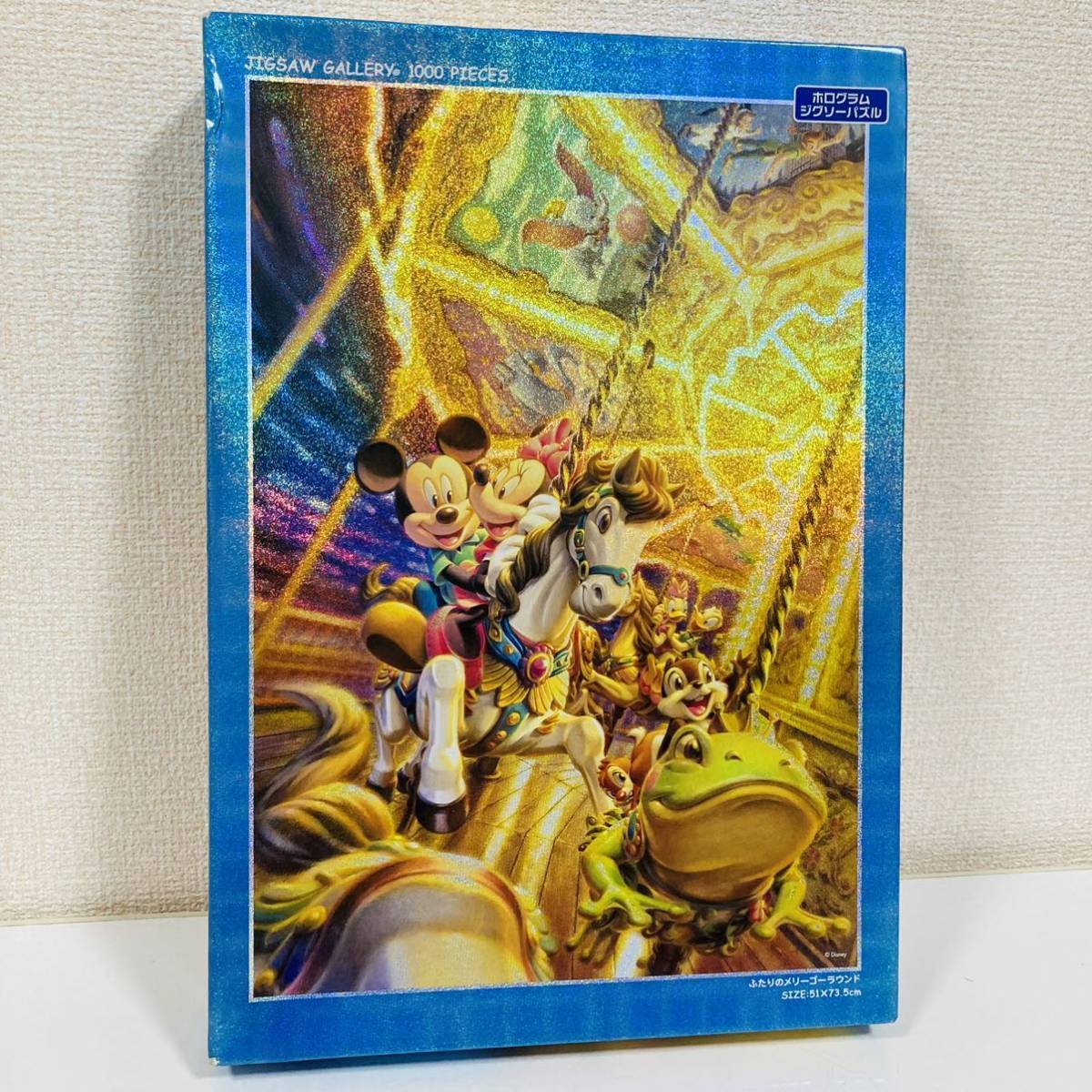 新品 未開封 TDL ワンス ホログラムジグソーパズル 専用パネル付 美女