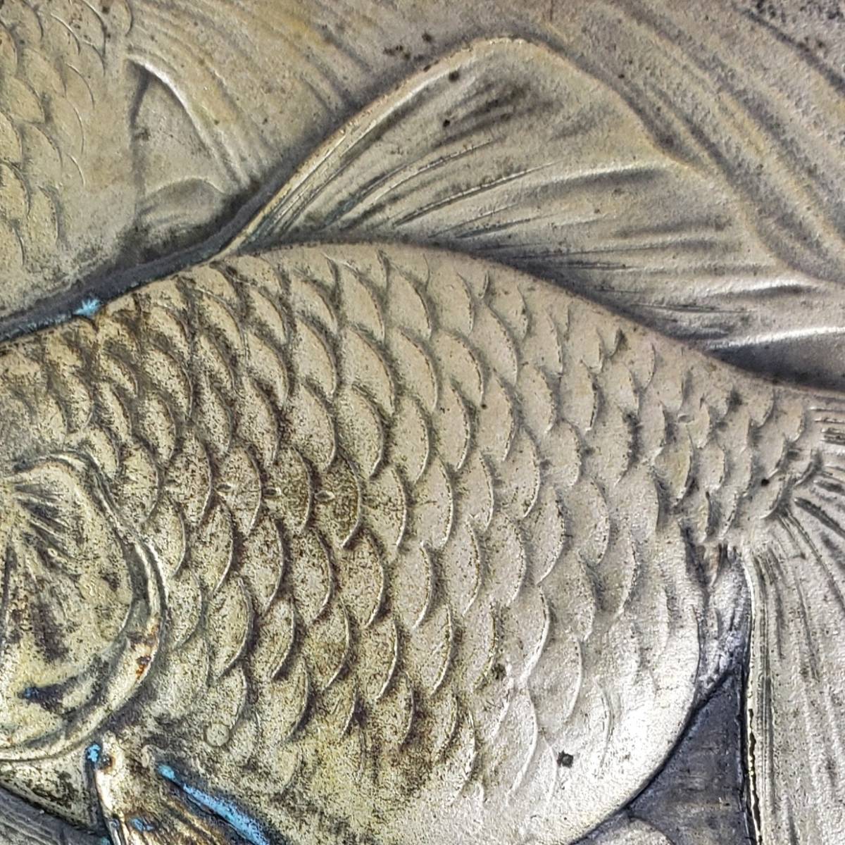 桂光春(不老庵)】◇銅地金銀鍍金 片切彫『富士図』彫金額◇検）加納