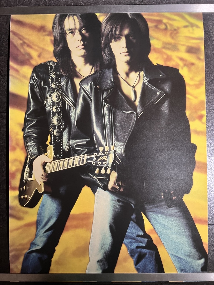 Yahoo!オークション - 『B'z 稲葉浩志 松本孝弘 ポスター LIVE-GYM '93