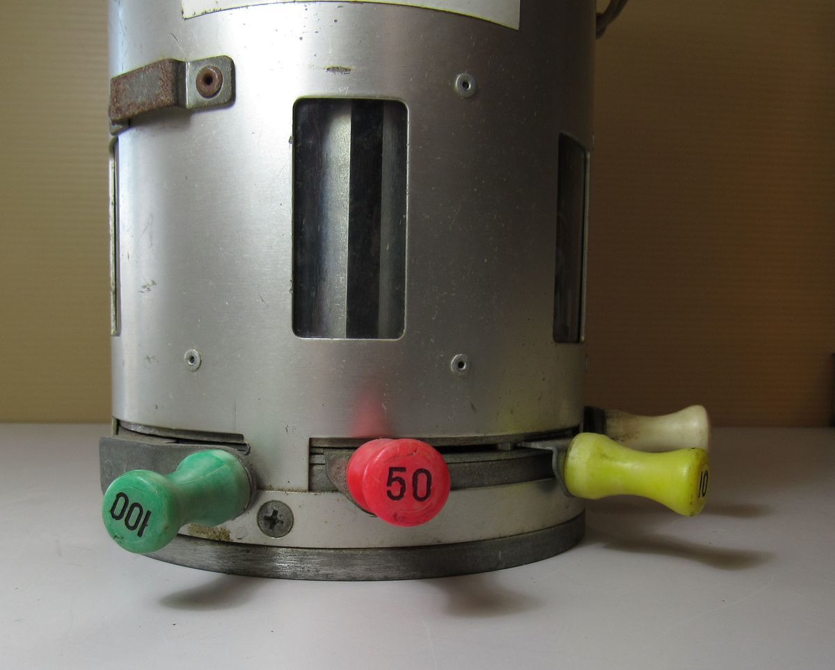 Yahoo!オークション - 昭和レトロ バス用両替機 MR-10 両替機 完全動