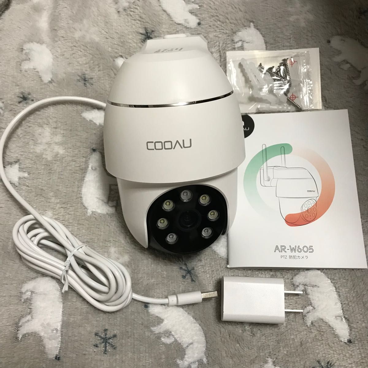COOAU AR-W605 防犯カメラ 500万高画素 屋外 屋内｜Yahoo!フリマ（旧