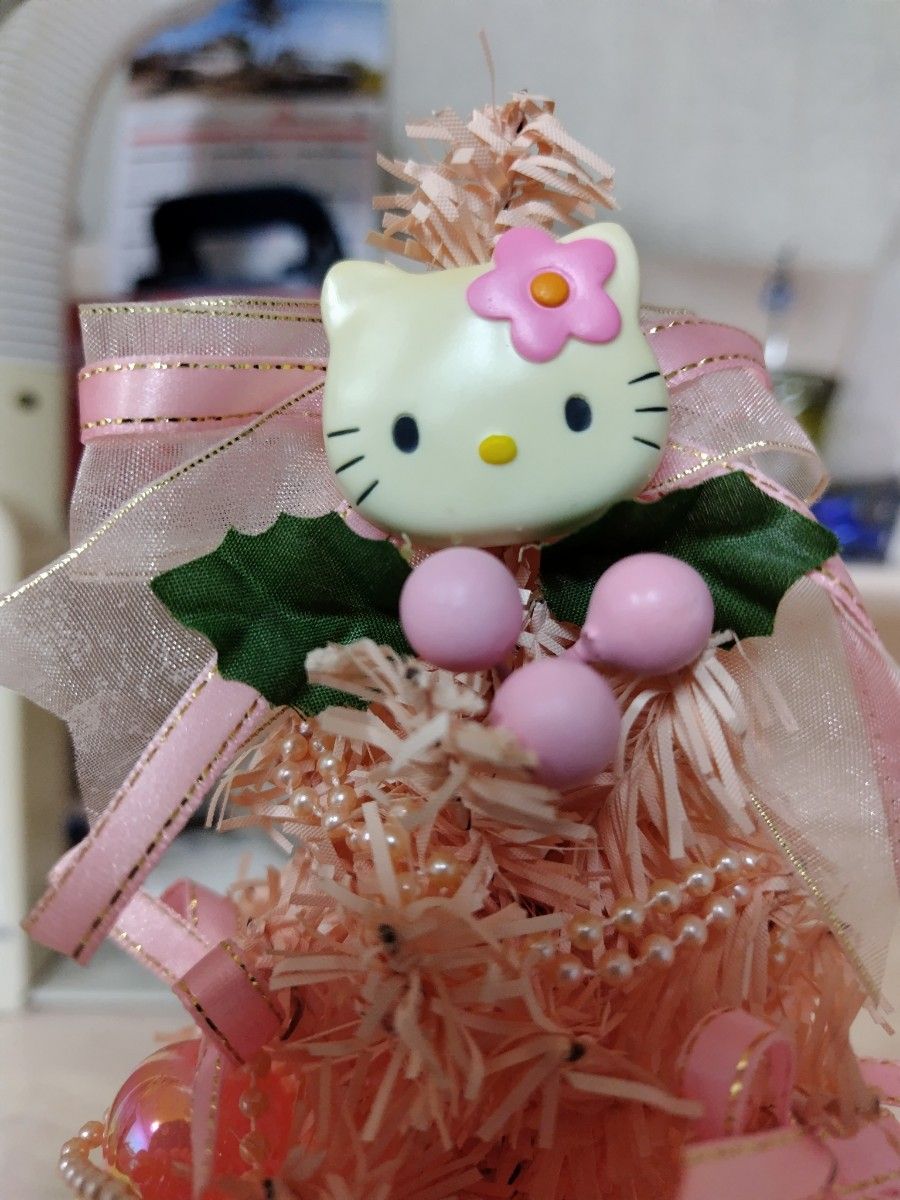 ハローキティクリスマスツリー オーナメント ミニツリー サンリオ