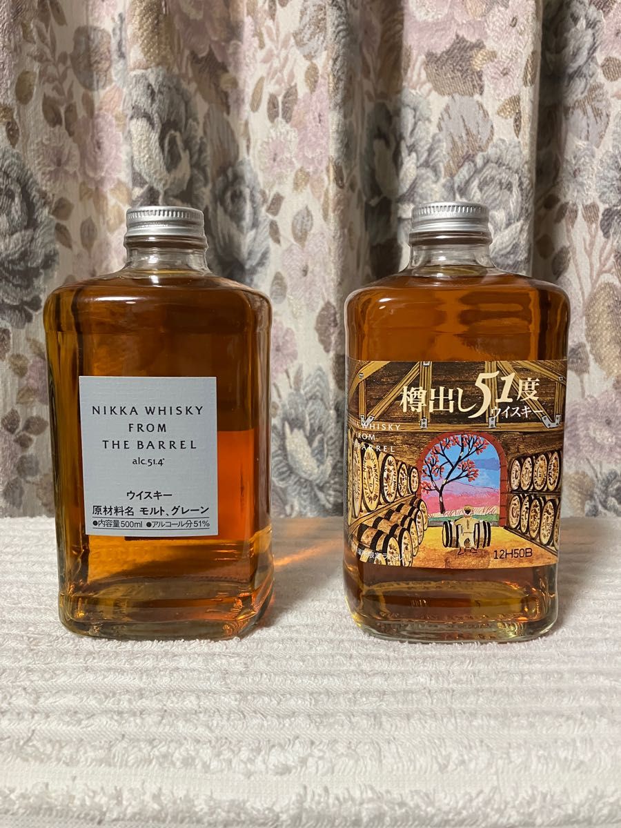 樽出し51度 宮城峡蒸溜所限定（箱あり） フロム・ザ・バレル（箱なし