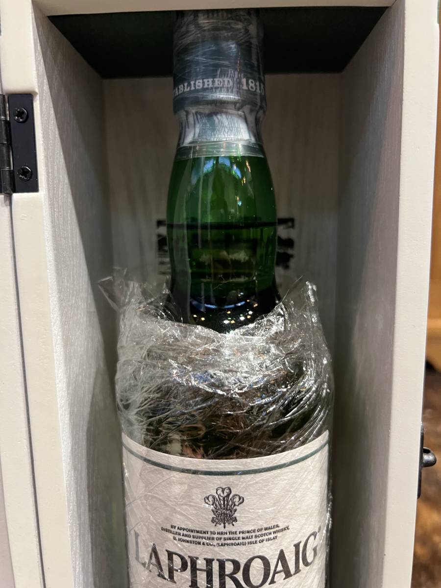 ラフロイグ 25年 カスクストレングス 52° 木箱入新品2018リリース希少品