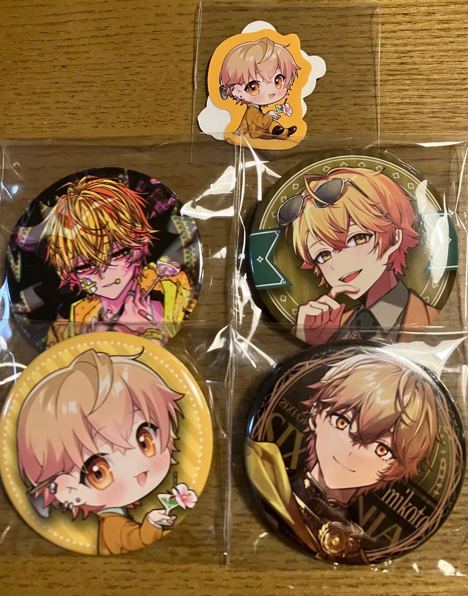 シクフォニ みことくん 缶バッジセット｜Yahoo!フリマ（旧PayPayフリマ）