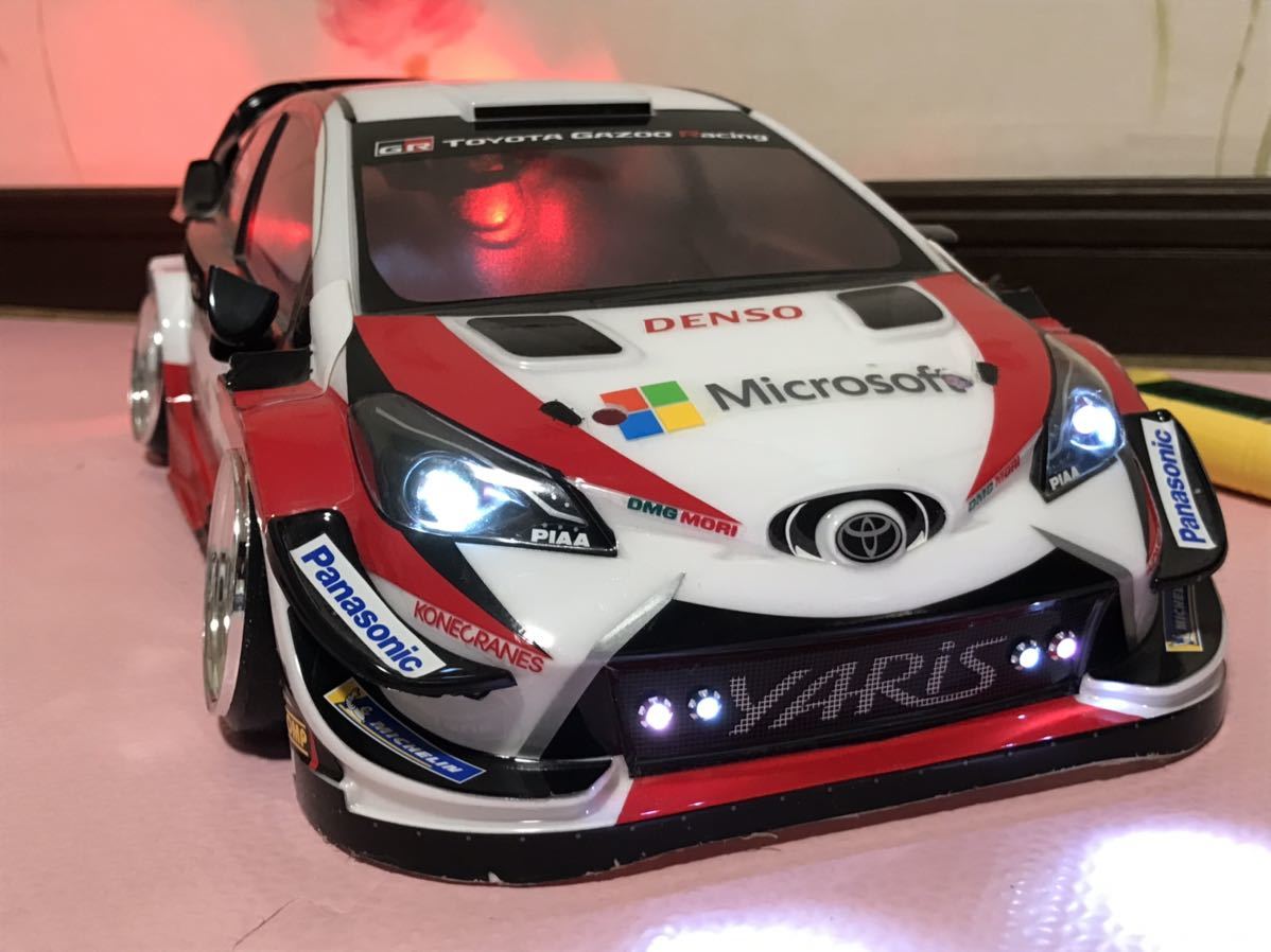 みーちゃん】タミヤRCボディ ヤリス WRC2024ラリージャパン タミヤRC