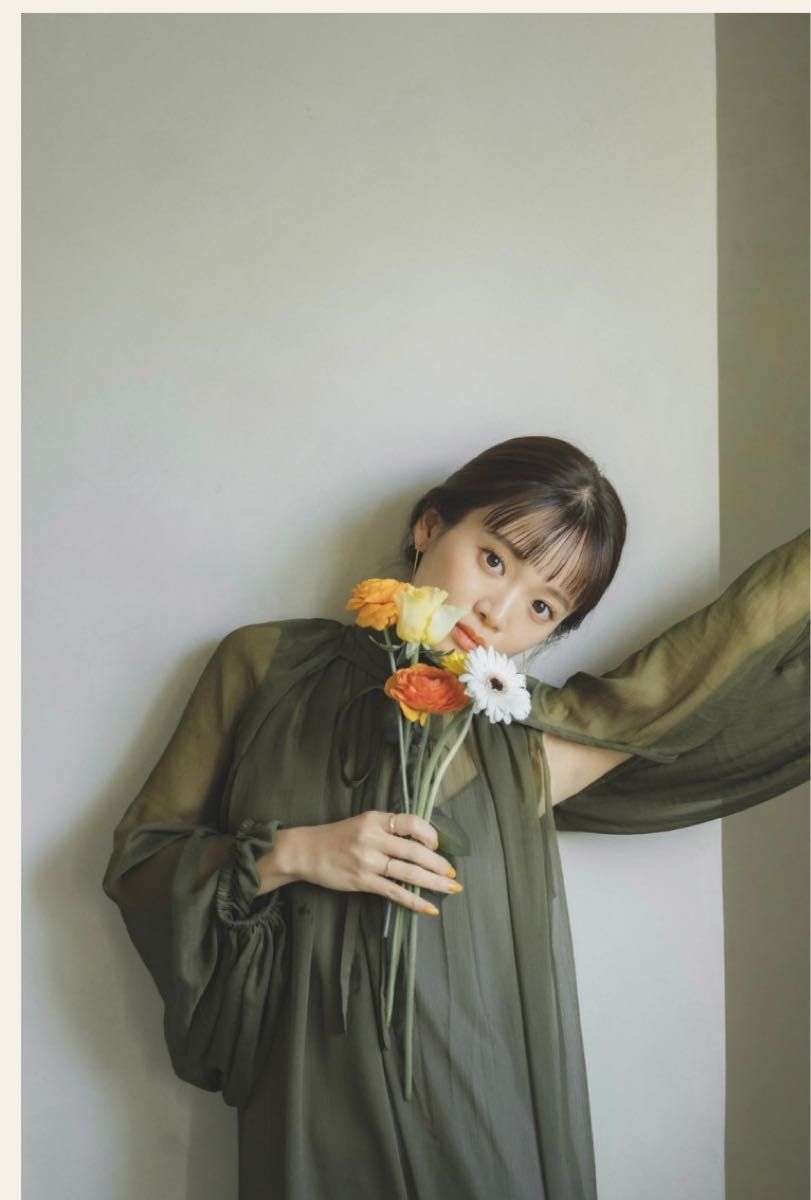 pinue(ピヌエ) シフォンドレス(オリーブグリーン)｜Yahoo!フリマ（旧