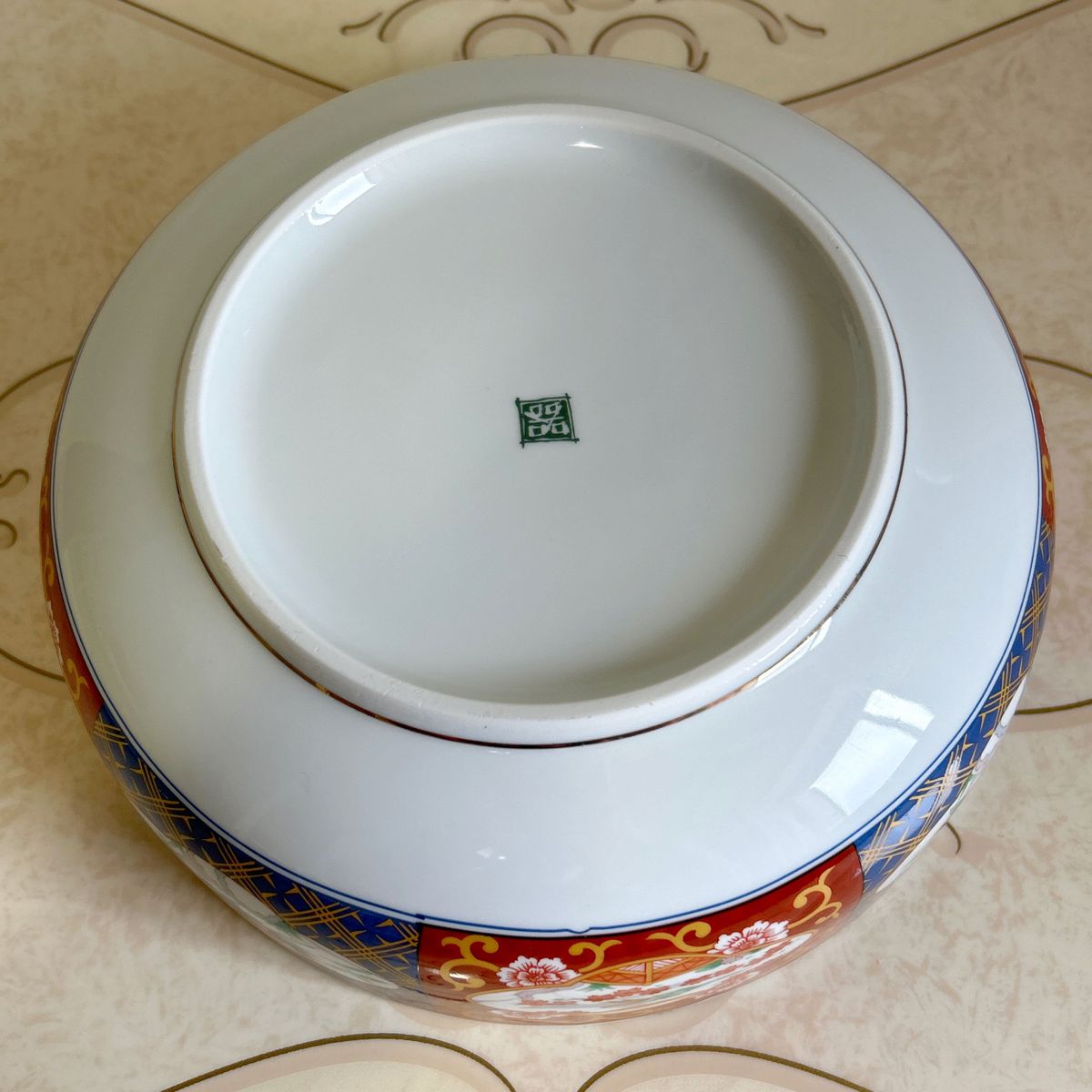 幻の明治 古伊万里 有田焼 精磁会社【米青印】鳥絵 染付 幻の明治 古