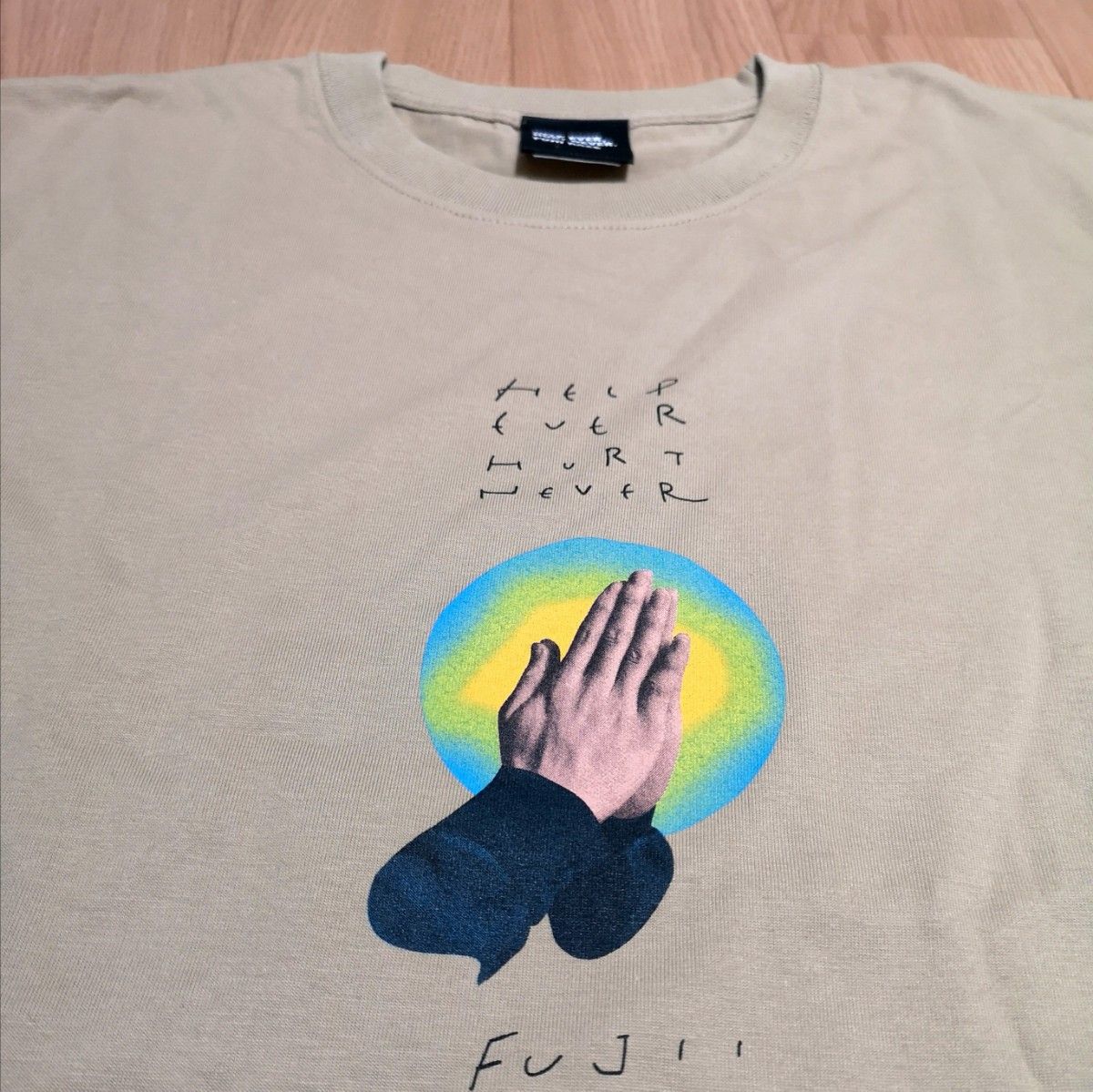 HELP NEVER HURT NEVER Tシャツ 藤井風 L 藤井風 HELP EVER HURT NEVER