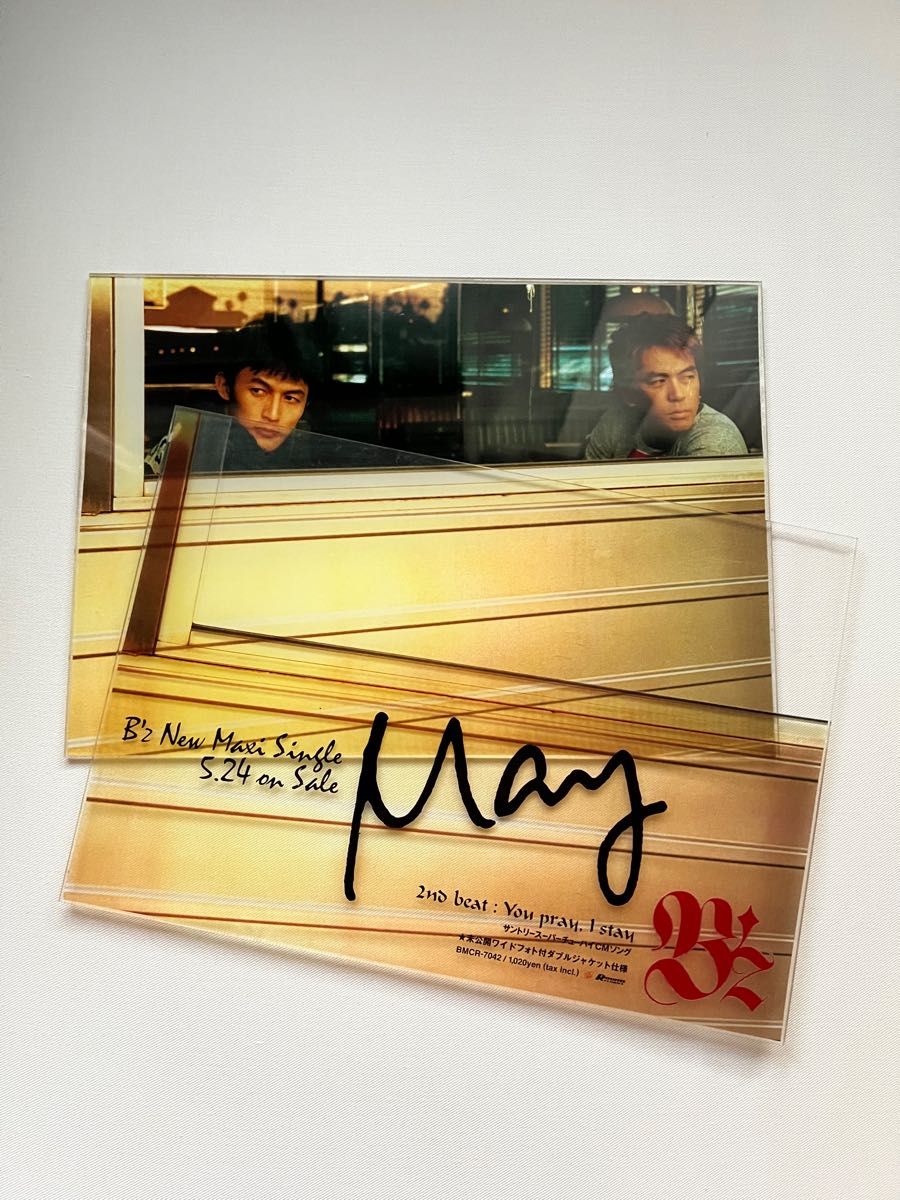 B'z 稲葉浩志アクリルパネルスタンドポップ販促用非売品アクスタ