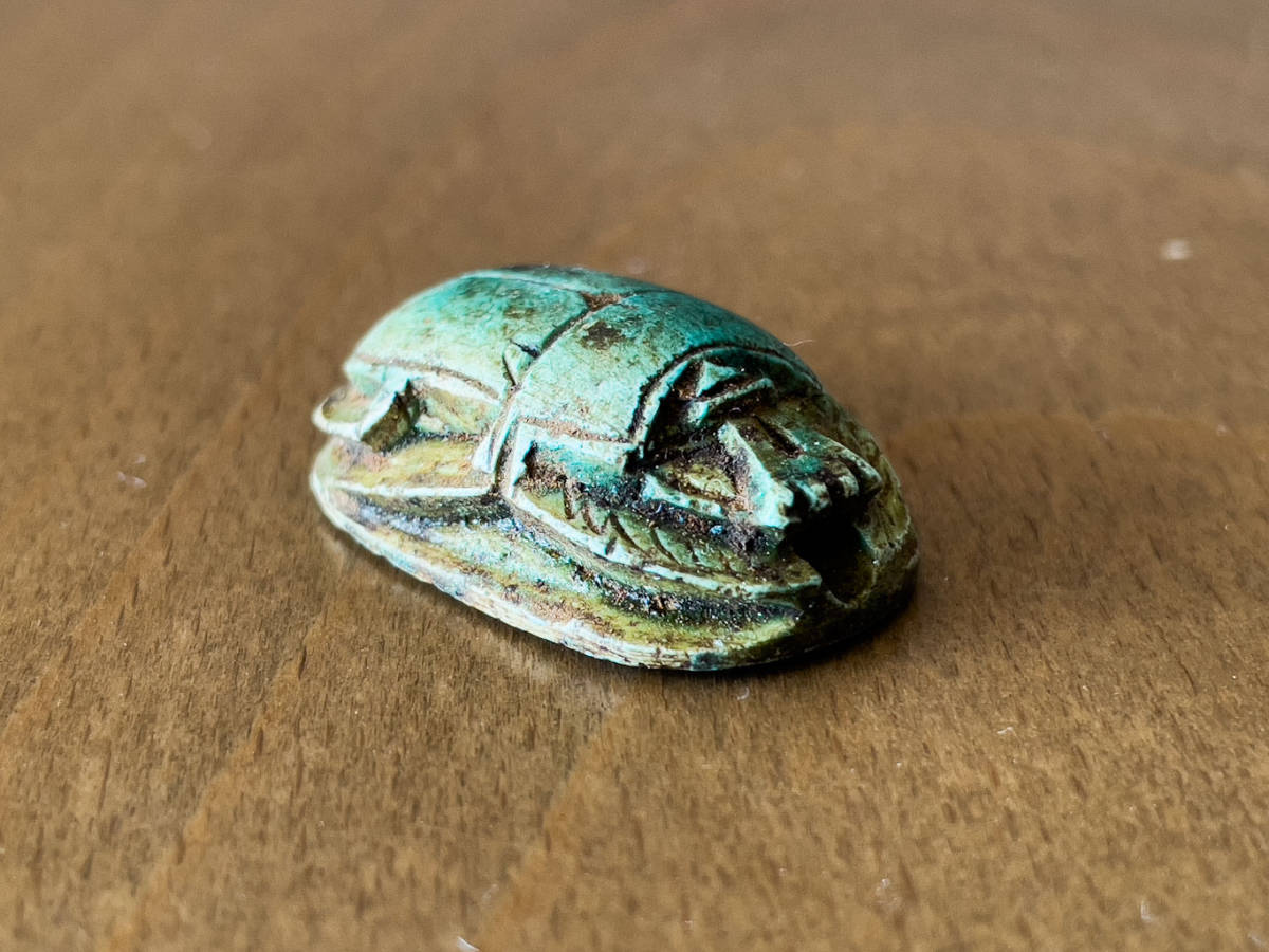 Yahoo!オークション - 【群青の細微 神回保証】古代エジプト スカラベ