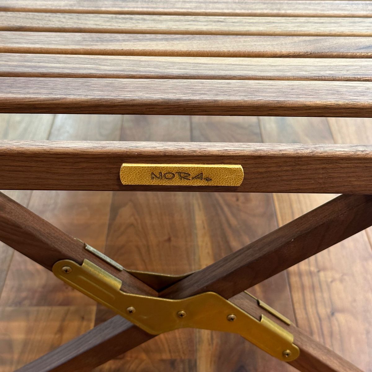 新品未使用 NORAsテーブル1100 typeA ウォールナット 幅広 ノラズ