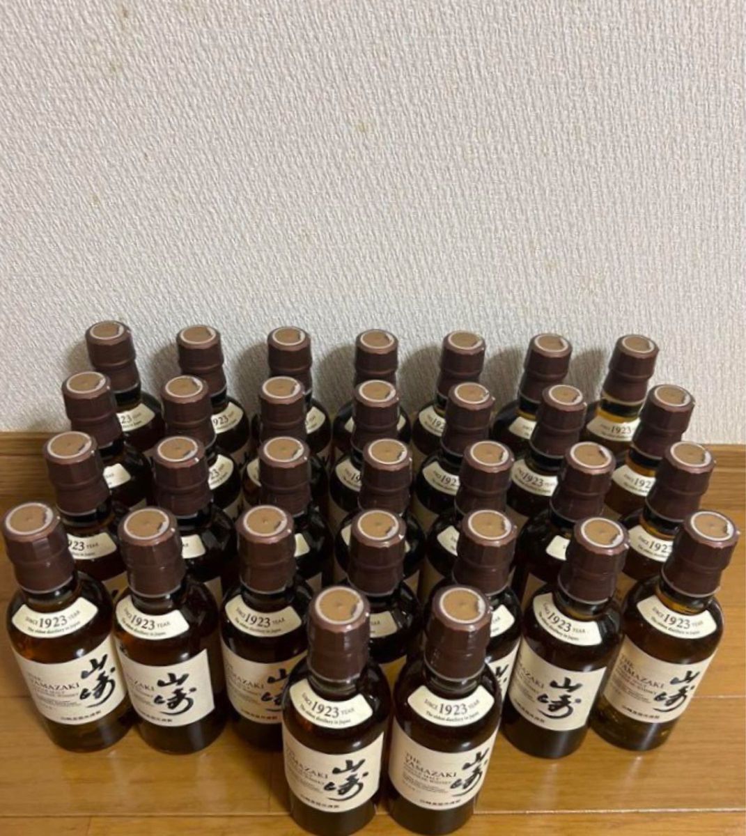 サントリー 山崎 ミニボトル 180ml 45本 セット 新品未開封 未開栓