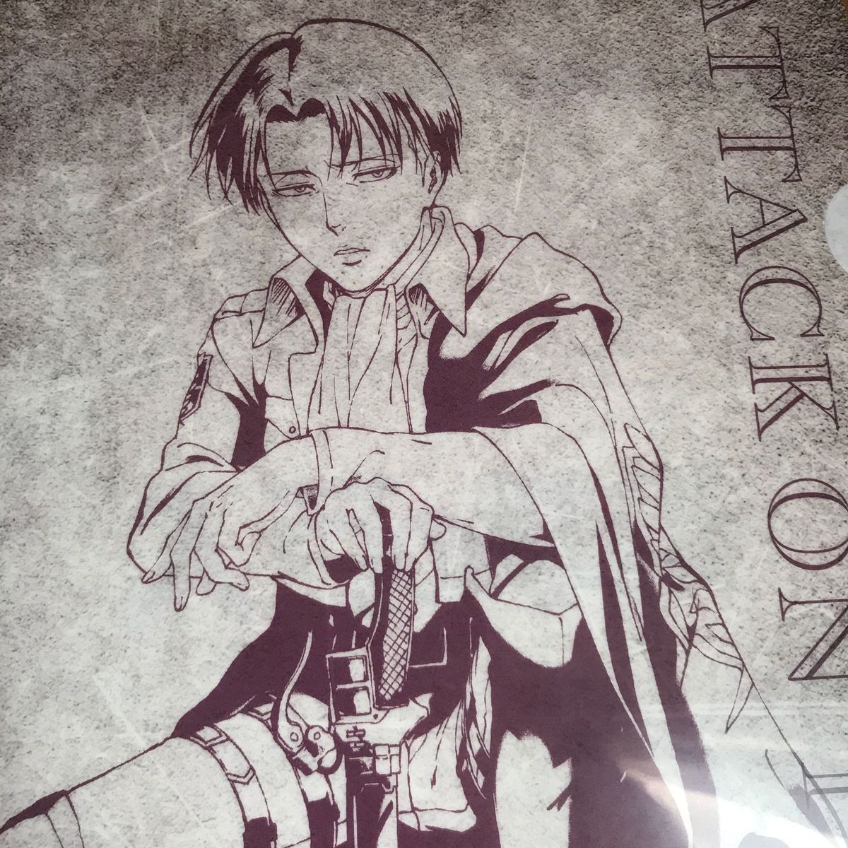 進撃の巨人 リヴァイ兵長 A4クリアファイル｜Yahoo!フリマ（旧PayPay