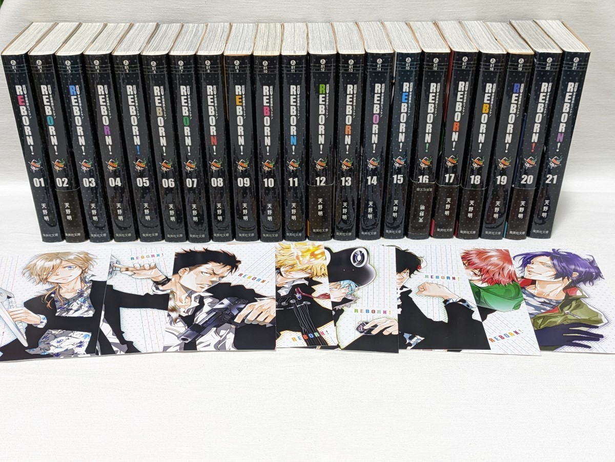 st 家庭教師ヒットマンREBORN 文庫版 全巻セット 天野明 家庭教師