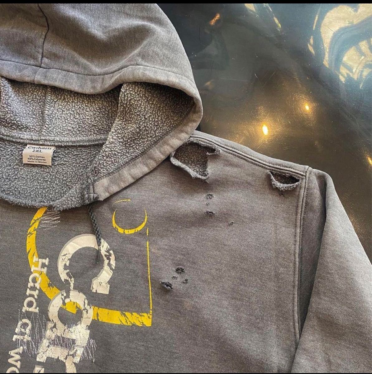 90s カーハート ダメージ加工 パーカー 古着｜Yahoo!フリマ（旧PayPay