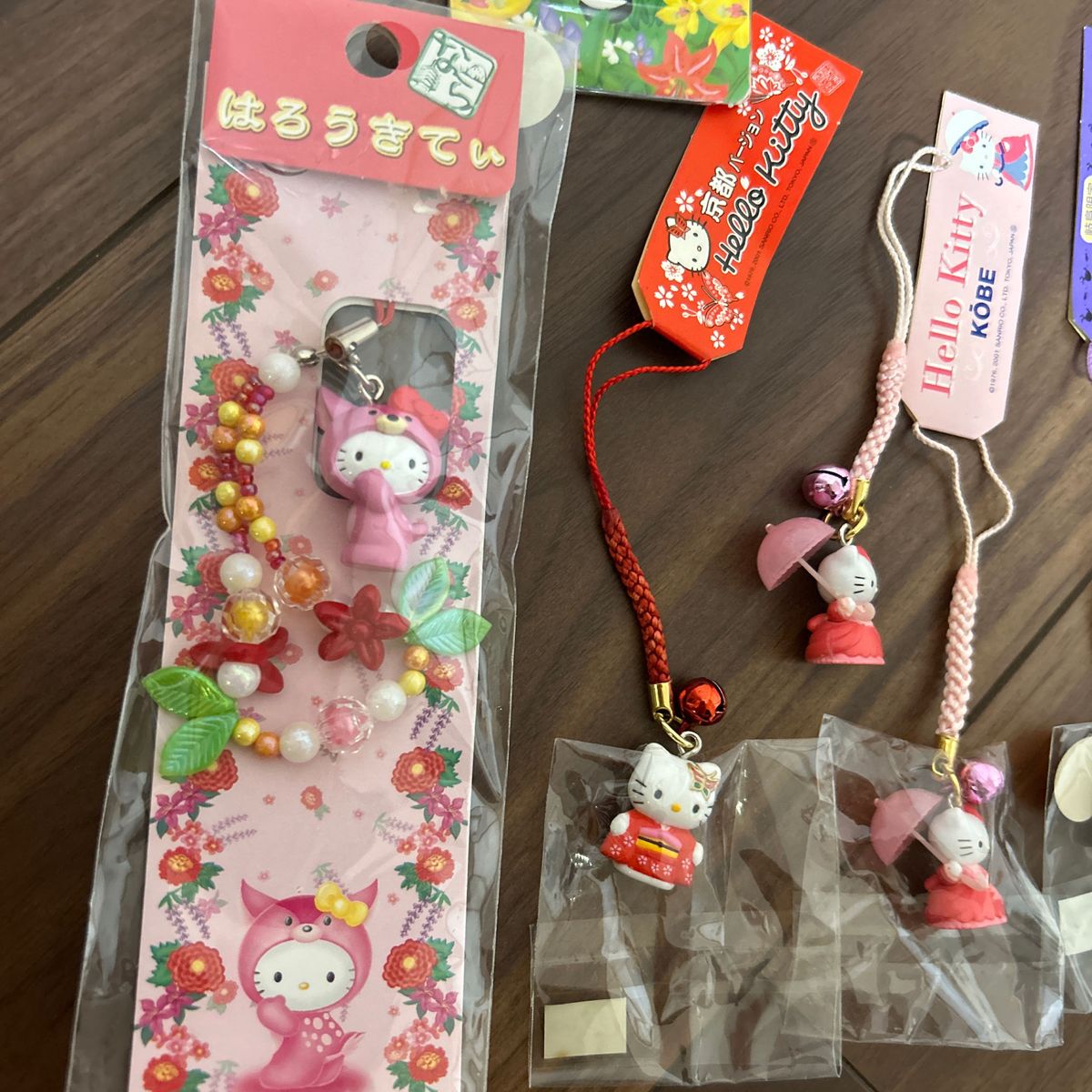 キティ 限定 ご当地 根付 ストラップ キーホルダー まとめ売り 34個