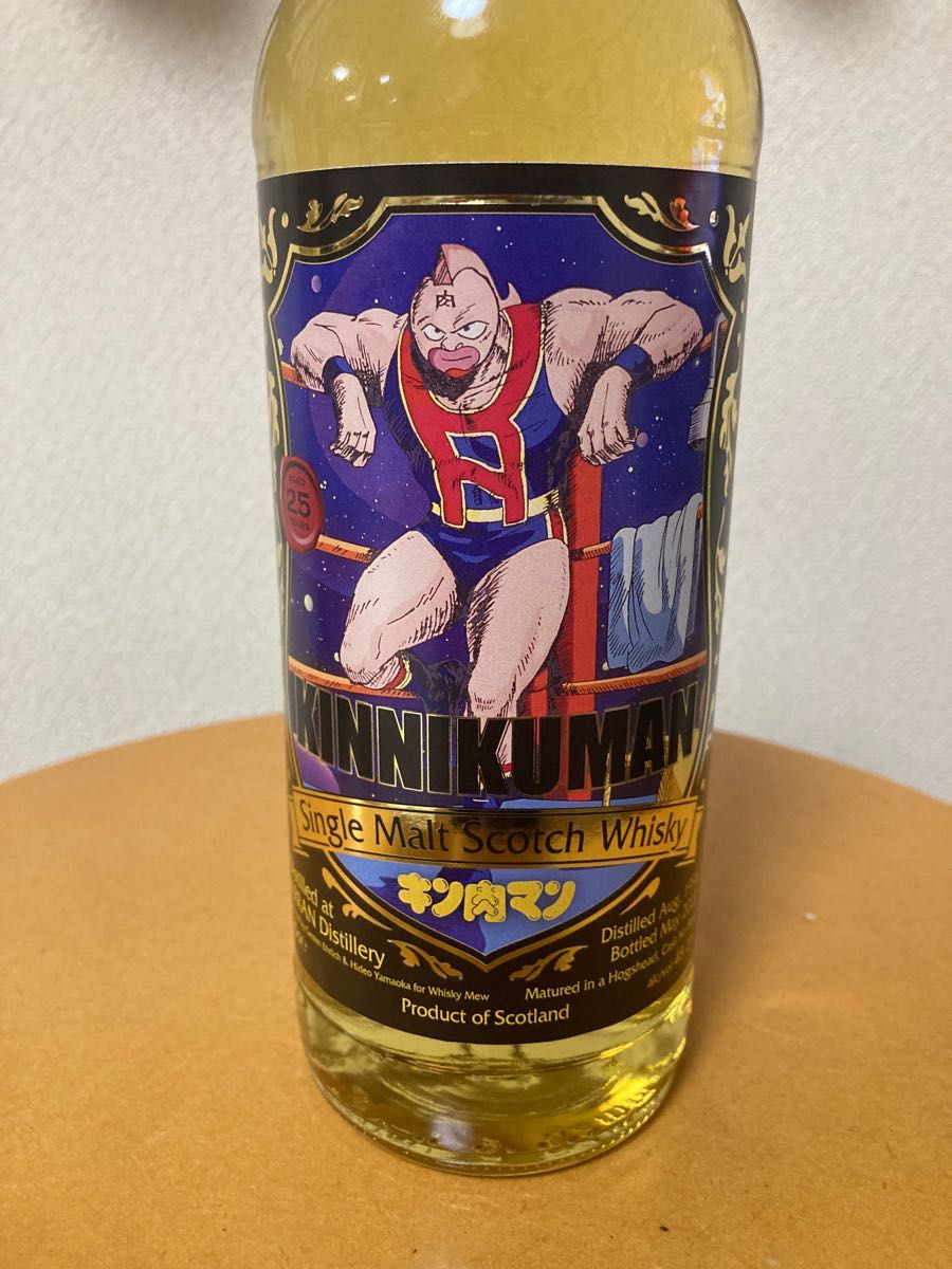 アラン 25年 ウイスキーミュウ キン肉マンボトル WHISKY MEW 『キン肉