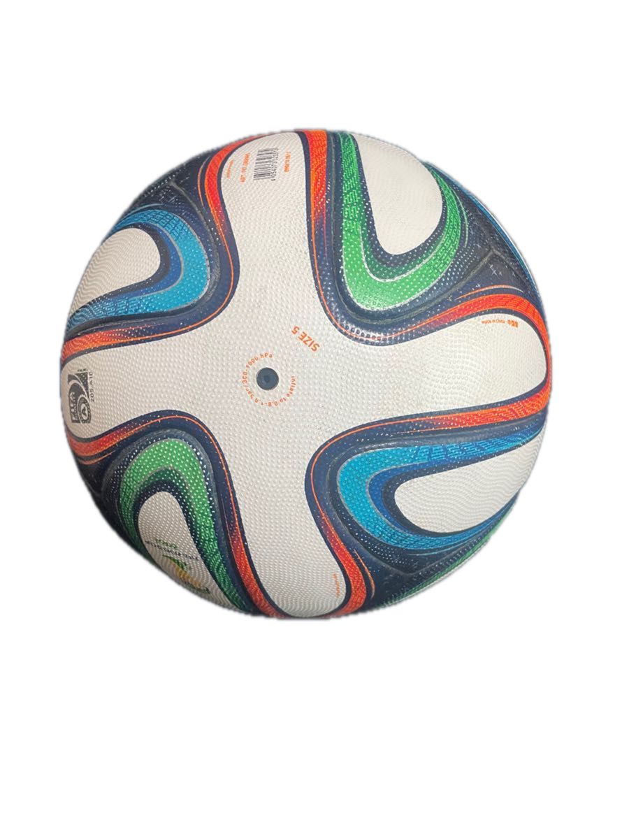 24時間以内/匿名配送】アディダス ブラズーカ 2014年W杯 公式球 5号球