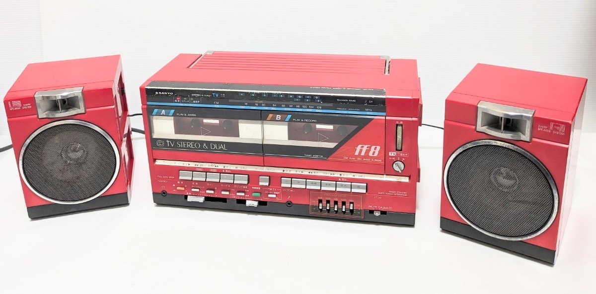 SANYO MR-JJIIカセットプレーヤー動作品 253FD65F-CCE1-4532-A618-