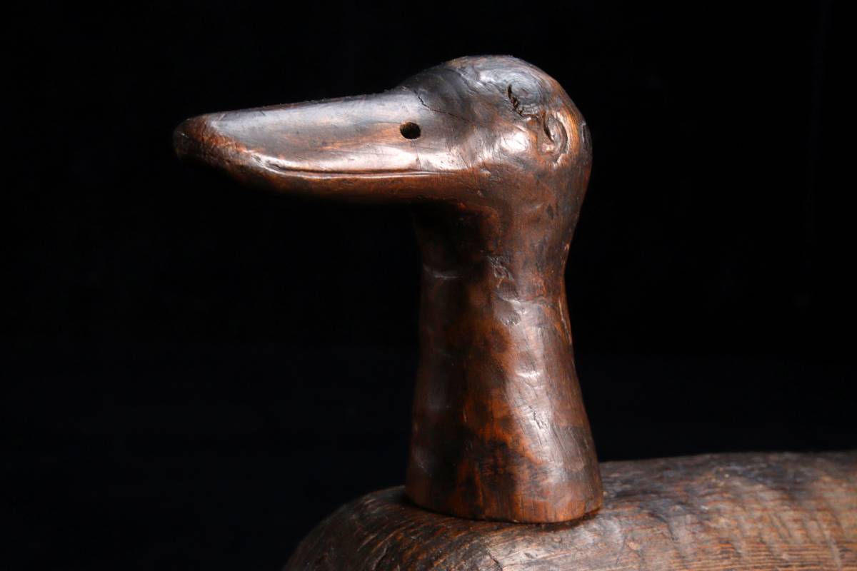 Yahoo!オークション - 錵 李朝時代 木雁 31cm デコイ 木彫 朝鮮美術