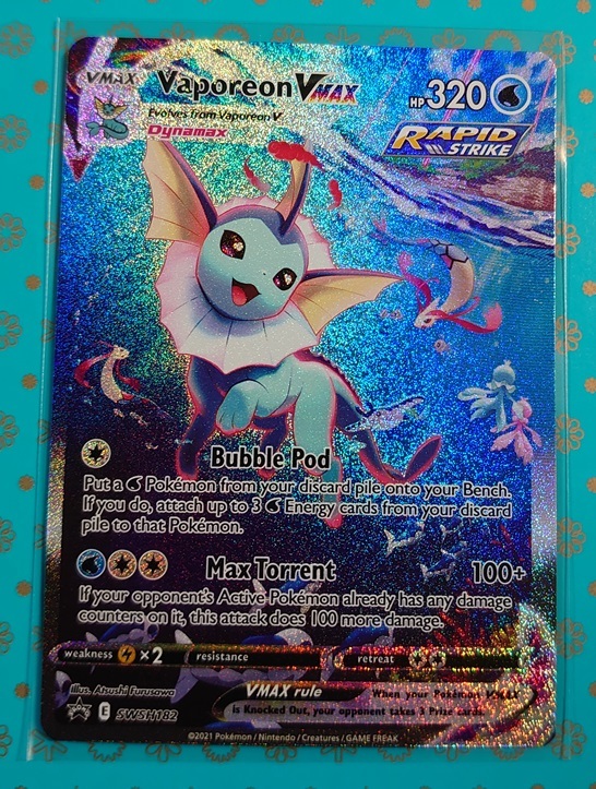 psa10 2021年シャワーズV MAX夏ポケカPROMO英語 海外 psa10 2021年