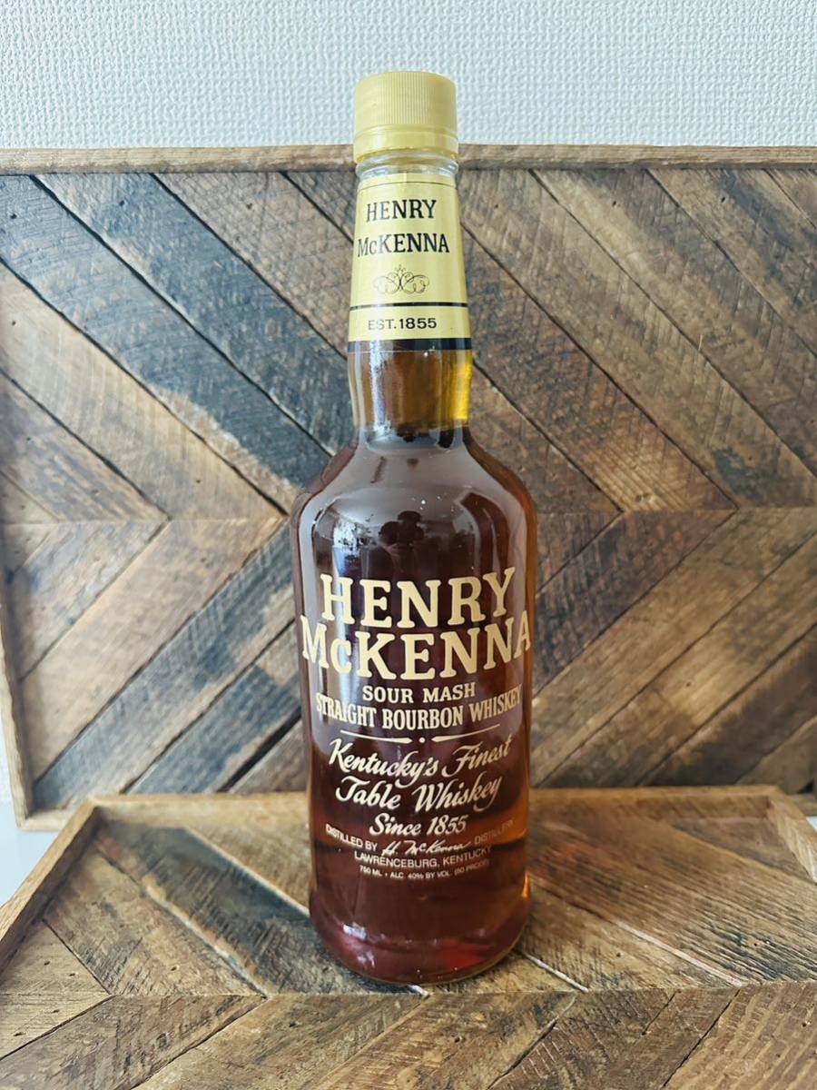 Yahoo!オークション - ヘンリーマッケンナ 旧ボトル HENRY McKENNA 750