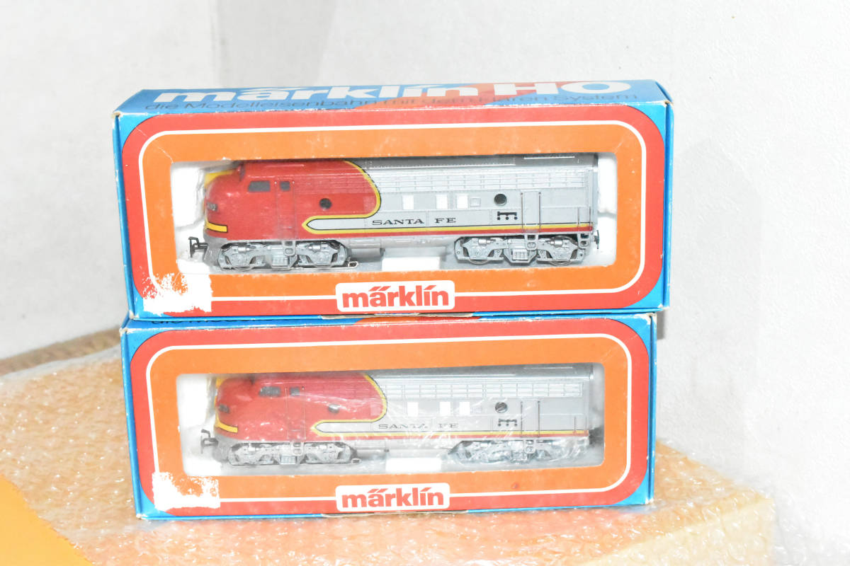 Marklin 3060&4060 HOゲージ SANTA FE鉄道機関車セット Marklin 3060