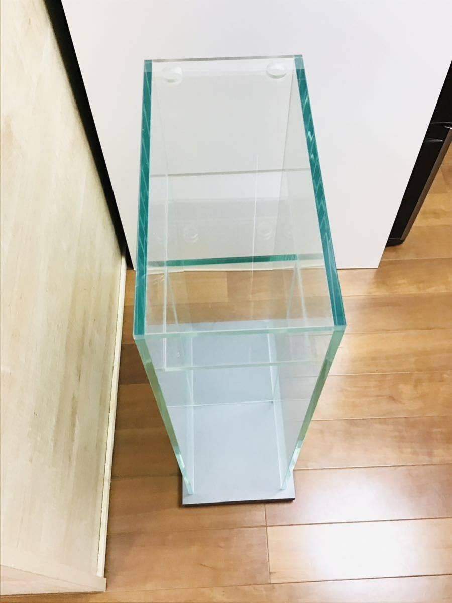 引き取り限定ADAキューブキャビネットクリア+木製ベースW300×D300用 ②
