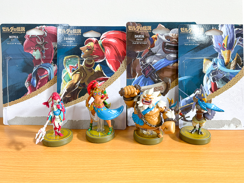 amiibo ゼルダの伝説シリーズ フィギュア 8体セット 新品・未開封品