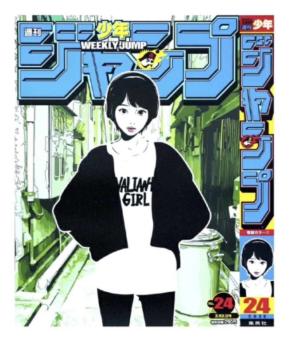 Back side works 立体ポスターサイン入り