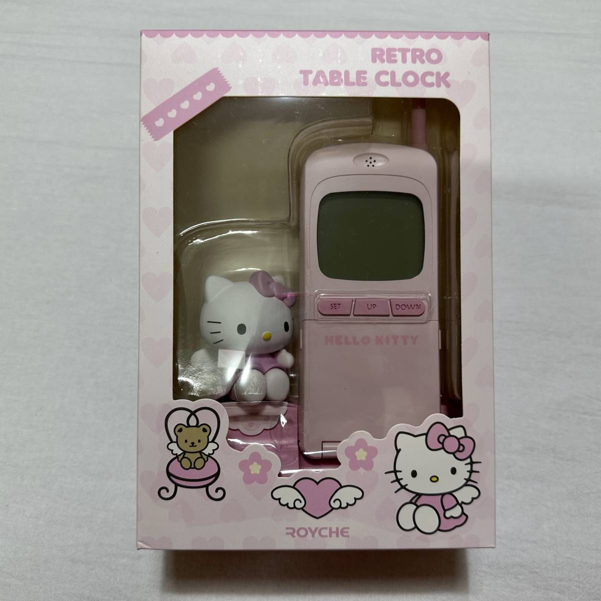 希少レアハローキティ目覚まし時計ピンク1997 サンリオ平成レトロ 希少