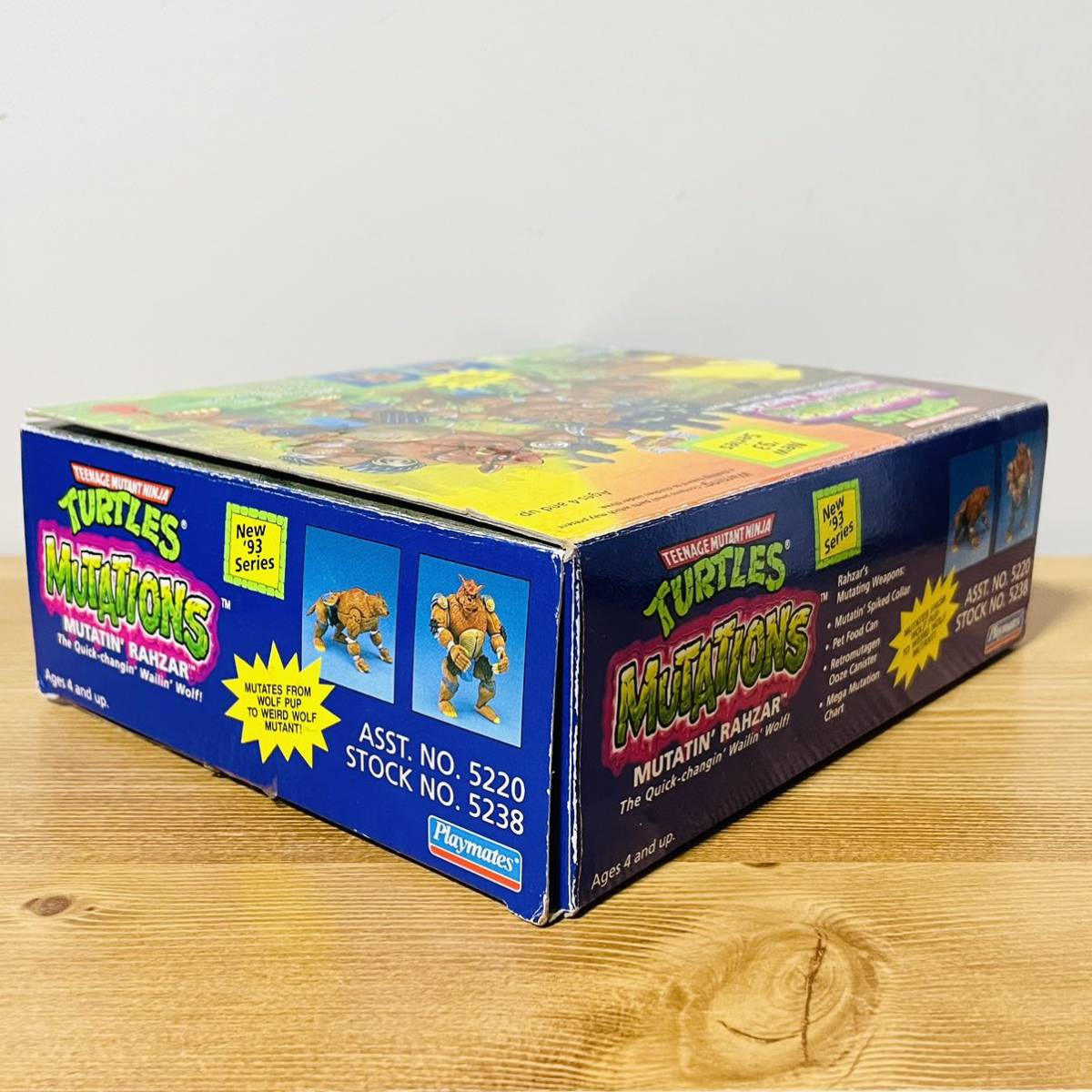 ミュータントタートルズ ラザー タカラ playmates フィギュア