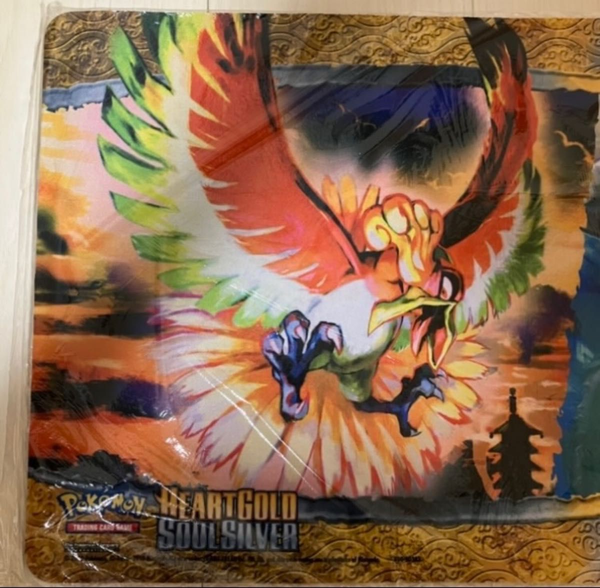ホウオウ ルギア プレイマット 海外限定 2010 HGSS プレイマット 海外