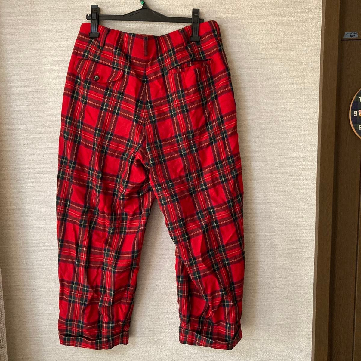 デカダンス期 コムデギャルソンオムプリュス チェックパンツ タータン