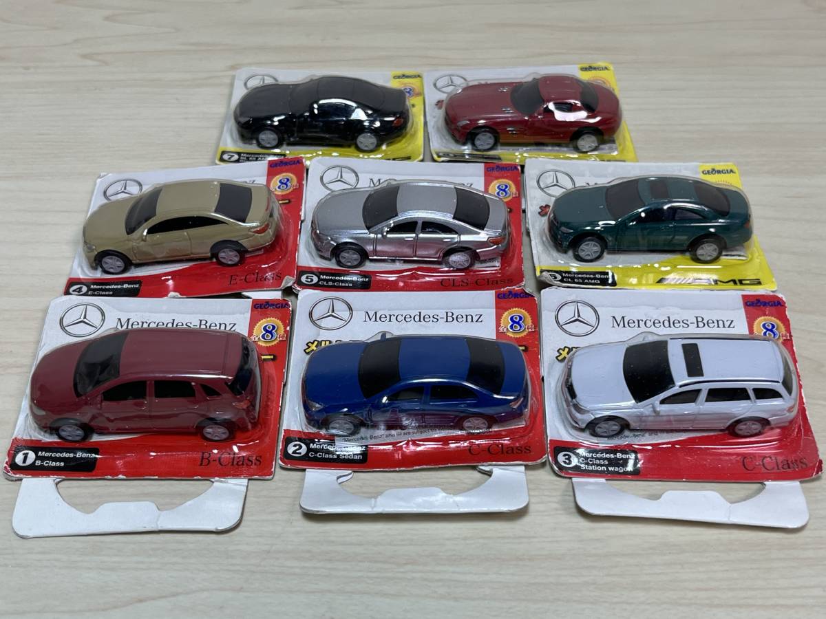 ジョージア メルセデス・ベンツ プルバックカー 1缶用 全8種
