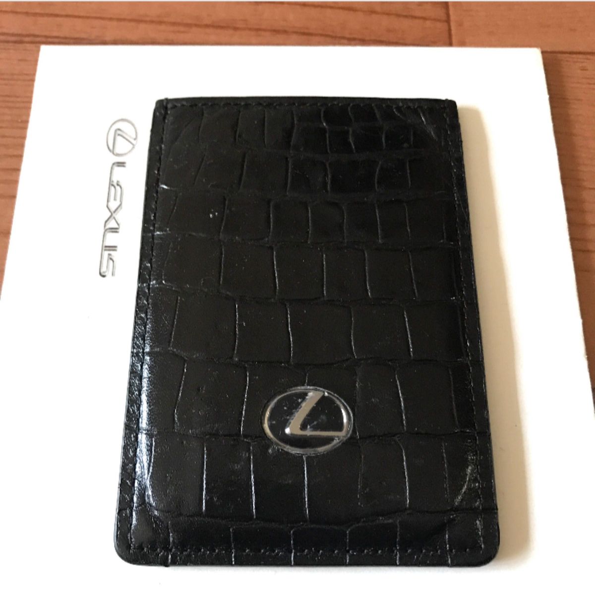 良品 レクサス LEXUS 純正『スマートカードキーケース』正規品 カーフ