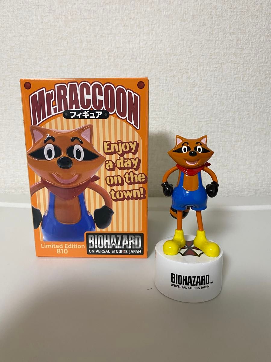 限定810】バイオハザード ラクーン君 フィギュア Mr Raccoon BIOHAZARD