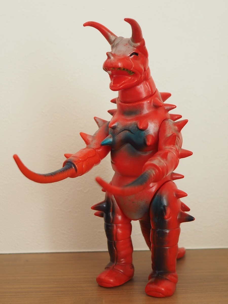 当時物 ブルマァク 怪獣 ツインテール ソフビ 受付終了】古代怪獣