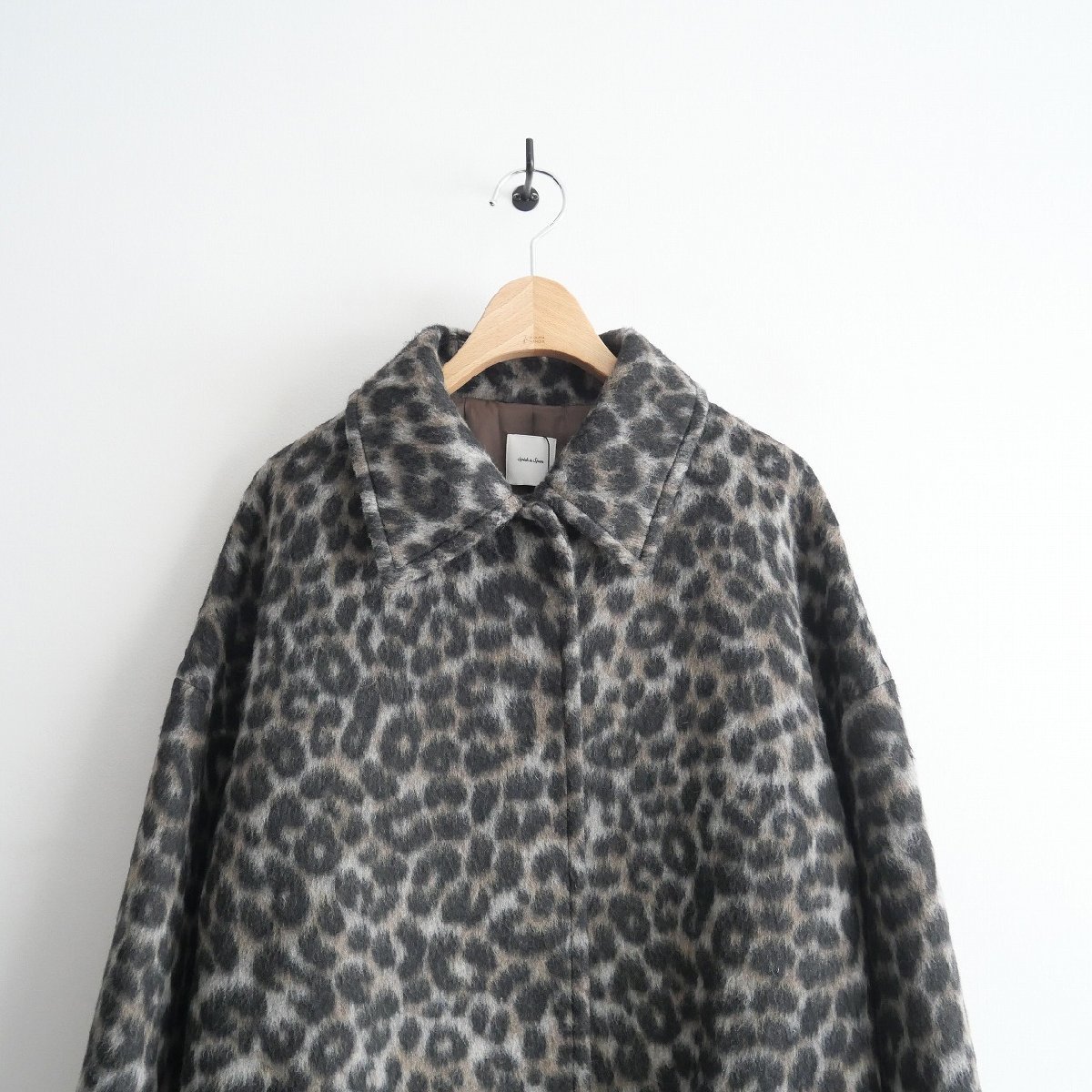Spick & Span レオパードシャギーバルカラーコート 【公式通販】