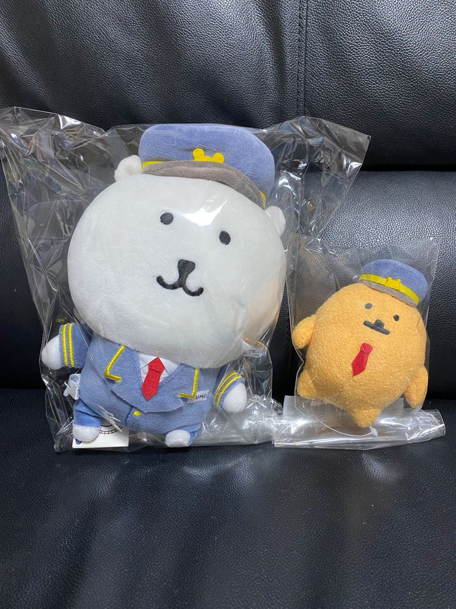 自分ツッコミくま 東京駅限定 駅長さん ぬいぐるみ 自分ツッコミくま